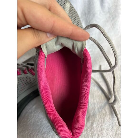 Nike Air Max 2013 Gray Pink Women’s Sz 7 Running Shoes 579585-066 - Picture 12 of 13